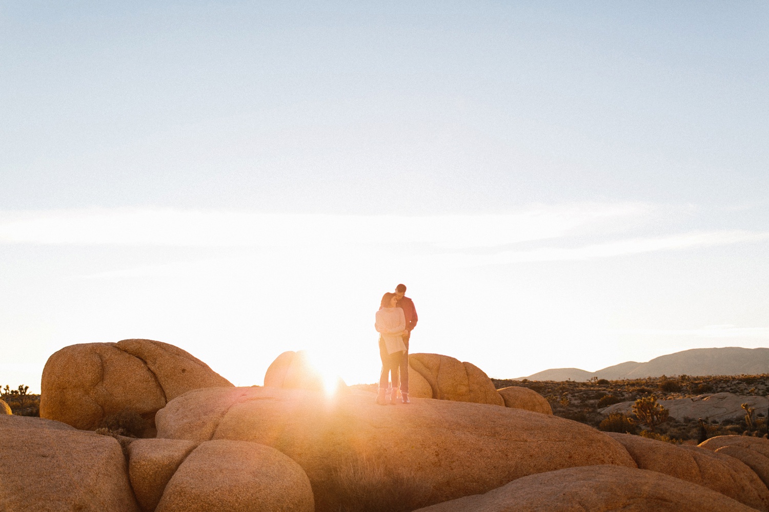 Jaclyn + Tyler | a stylish, adventurous palm springs and joshua tree engagement session by destination wedding photographer Rachel Meagan Photography | 082
