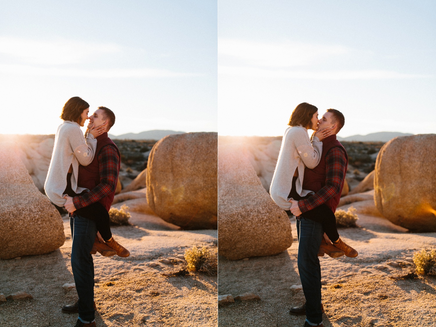 Jaclyn + Tyler | a stylish, adventurous palm springs and joshua tree engagement session by destination wedding photographer Rachel Meagan Photography | 086