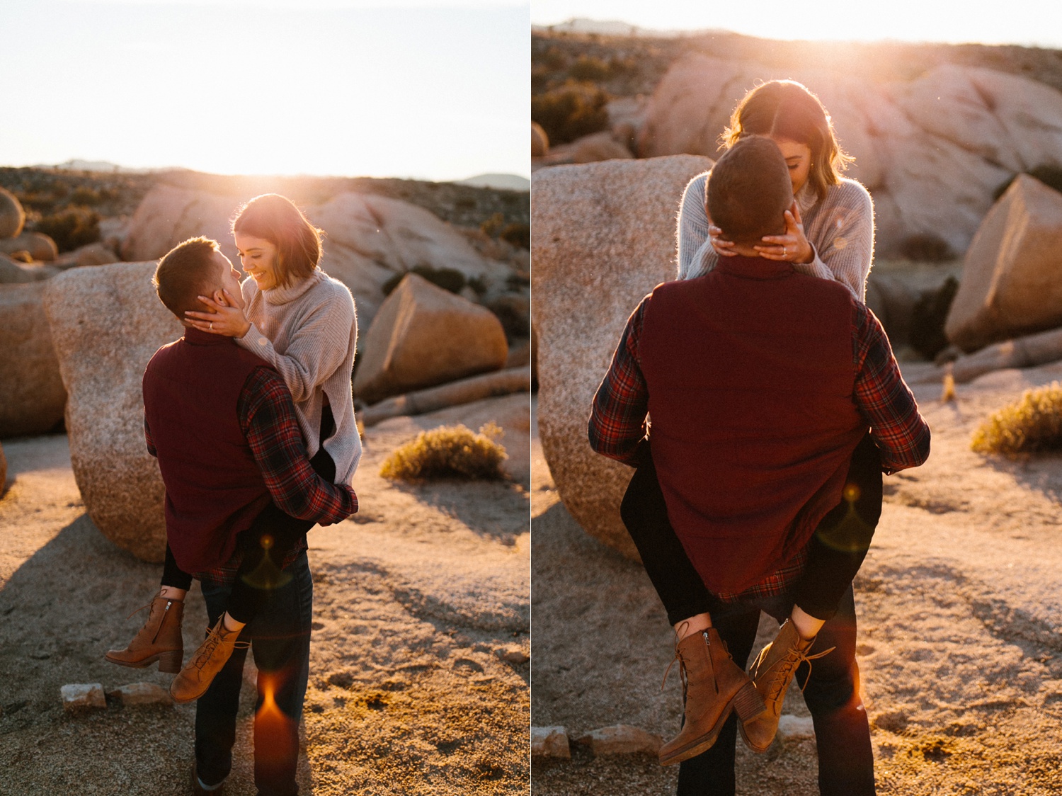 Jaclyn + Tyler | a stylish, adventurous palm springs and joshua tree engagement session by destination wedding photographer Rachel Meagan Photography | 088