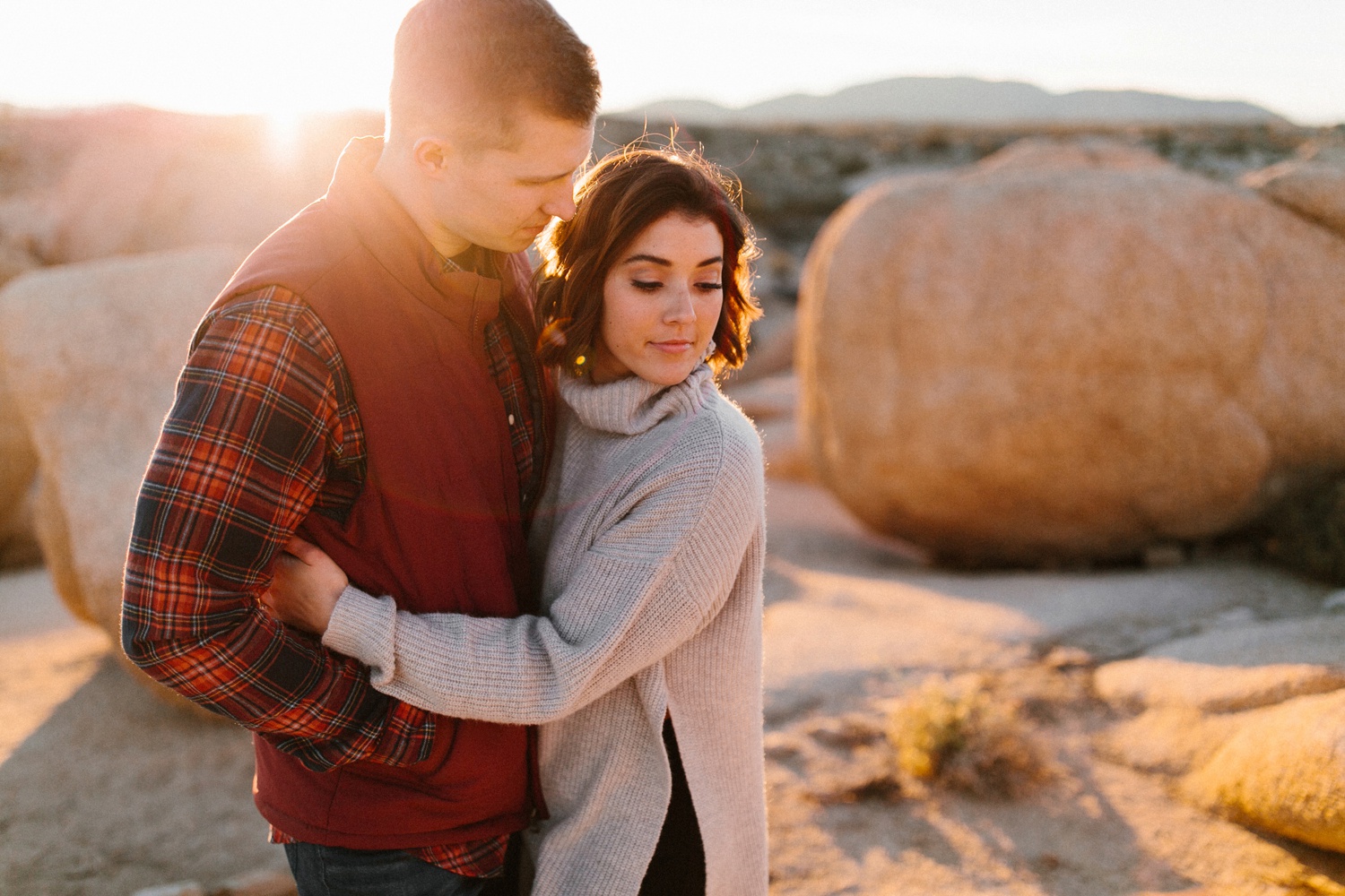 Jaclyn + Tyler | a stylish, adventurous palm springs and joshua tree engagement session by destination wedding photographer Rachel Meagan Photography | 093