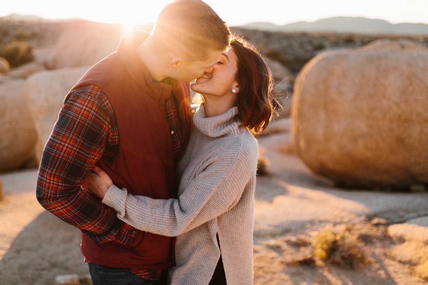 Jaclyn + Tyler | a stylish, adventurous palm springs and joshua tree engagement session by destination wedding photographer Rachel Meagan Photography | 096