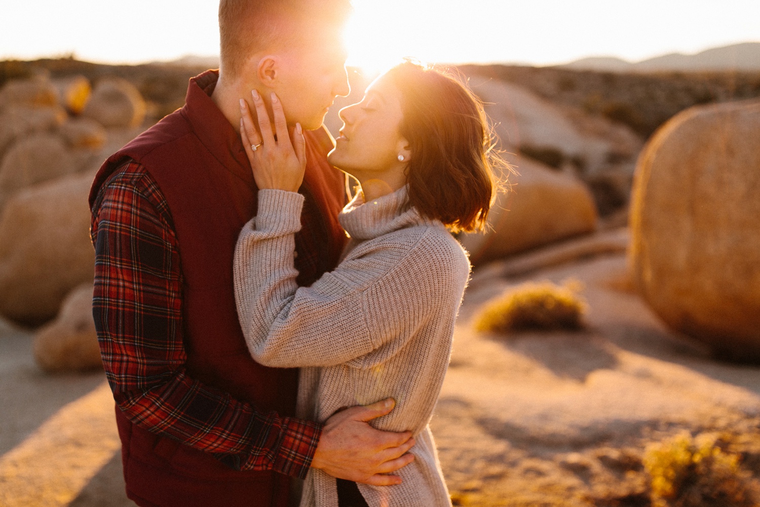 Jaclyn + Tyler | a stylish, adventurous palm springs and joshua tree engagement session by destination wedding photographer Rachel Meagan Photography | 100