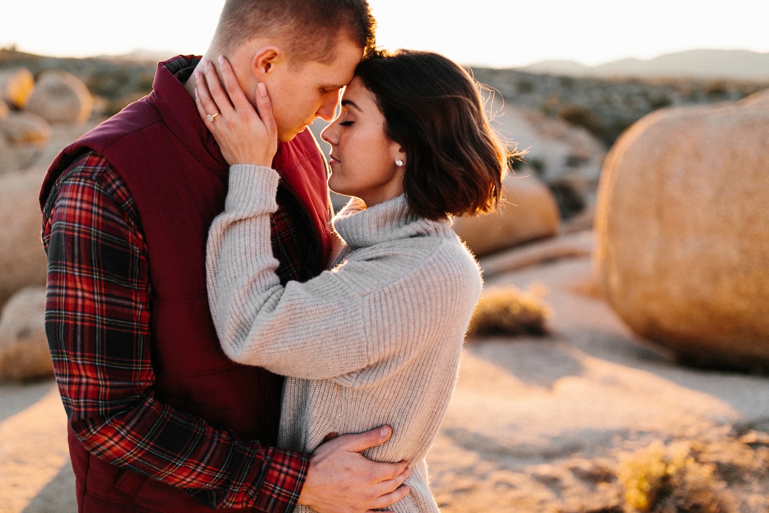 Jaclyn + Tyler | a stylish, adventurous palm springs and joshua tree engagement session by destination wedding photographer Rachel Meagan Photography | 101