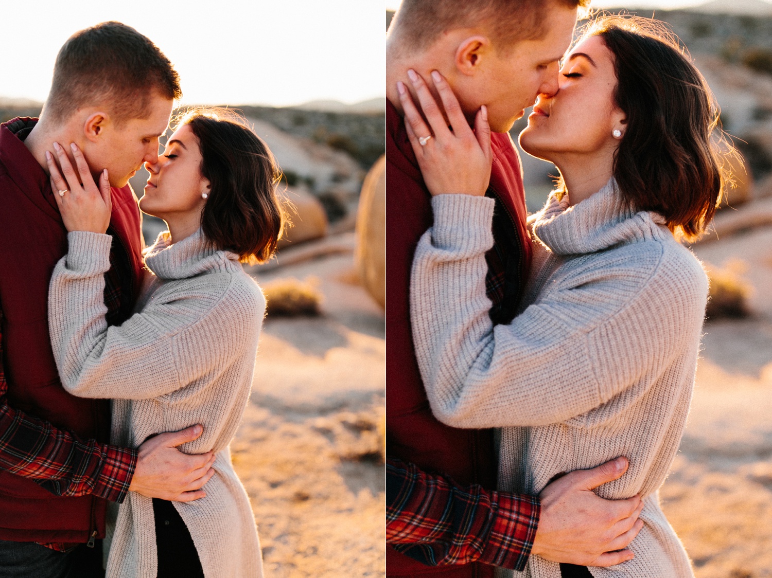 Jaclyn + Tyler | a stylish, adventurous palm springs and joshua tree engagement session by destination wedding photographer Rachel Meagan Photography | 102
