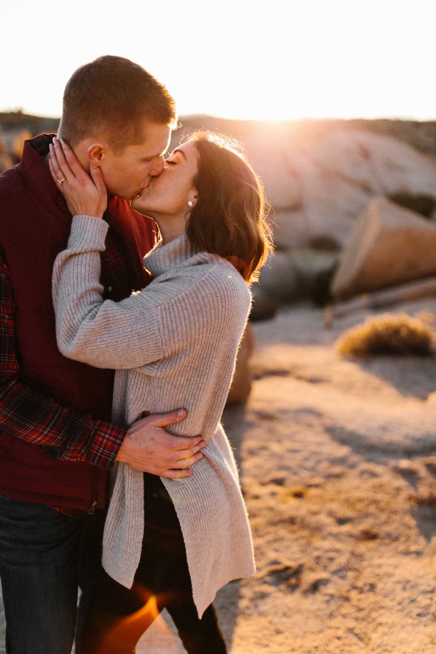 Jaclyn + Tyler | a stylish, adventurous palm springs and joshua tree engagement session by destination wedding photographer Rachel Meagan Photography | 103