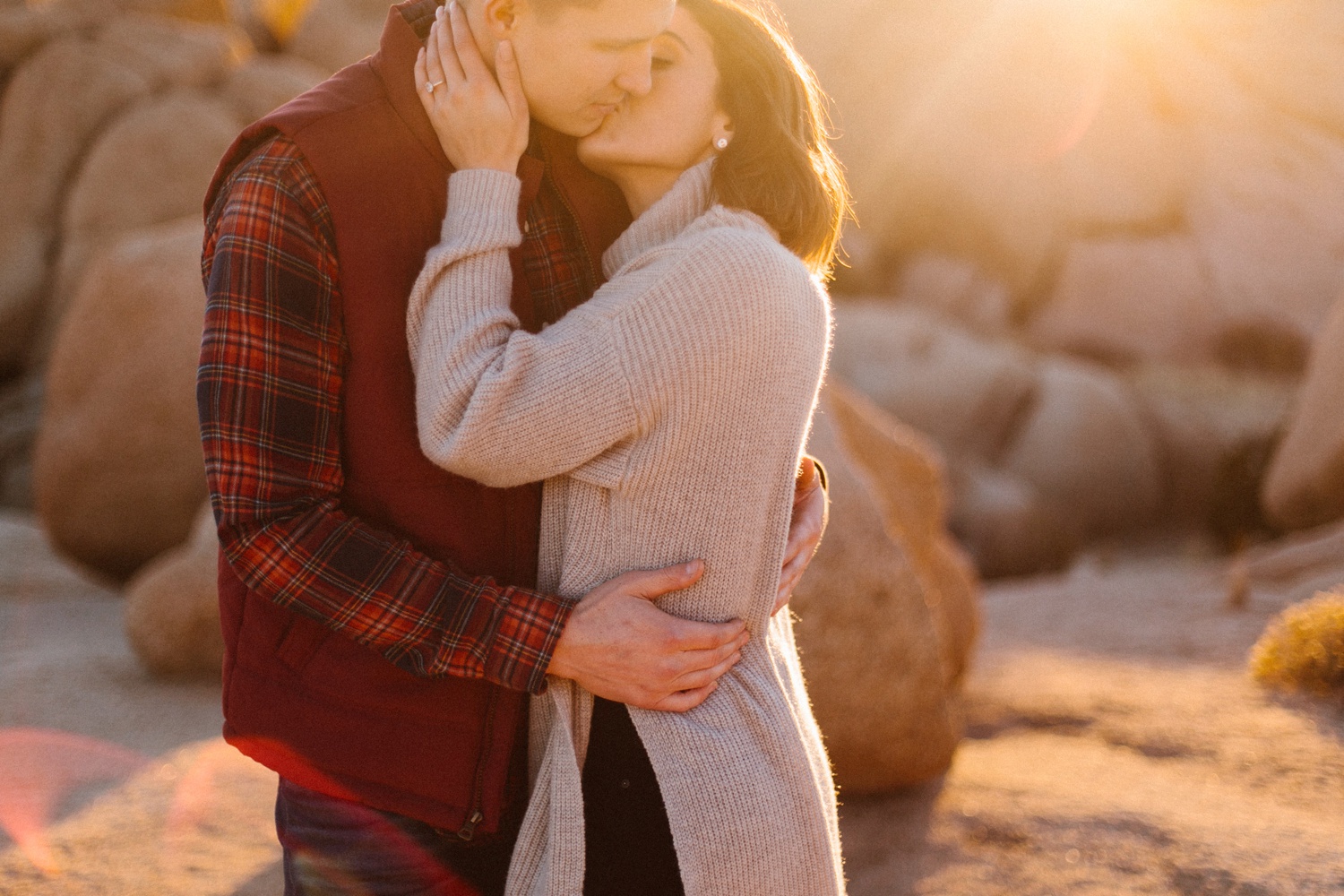 Jaclyn + Tyler | a stylish, adventurous palm springs and joshua tree engagement session by destination wedding photographer Rachel Meagan Photography | 107