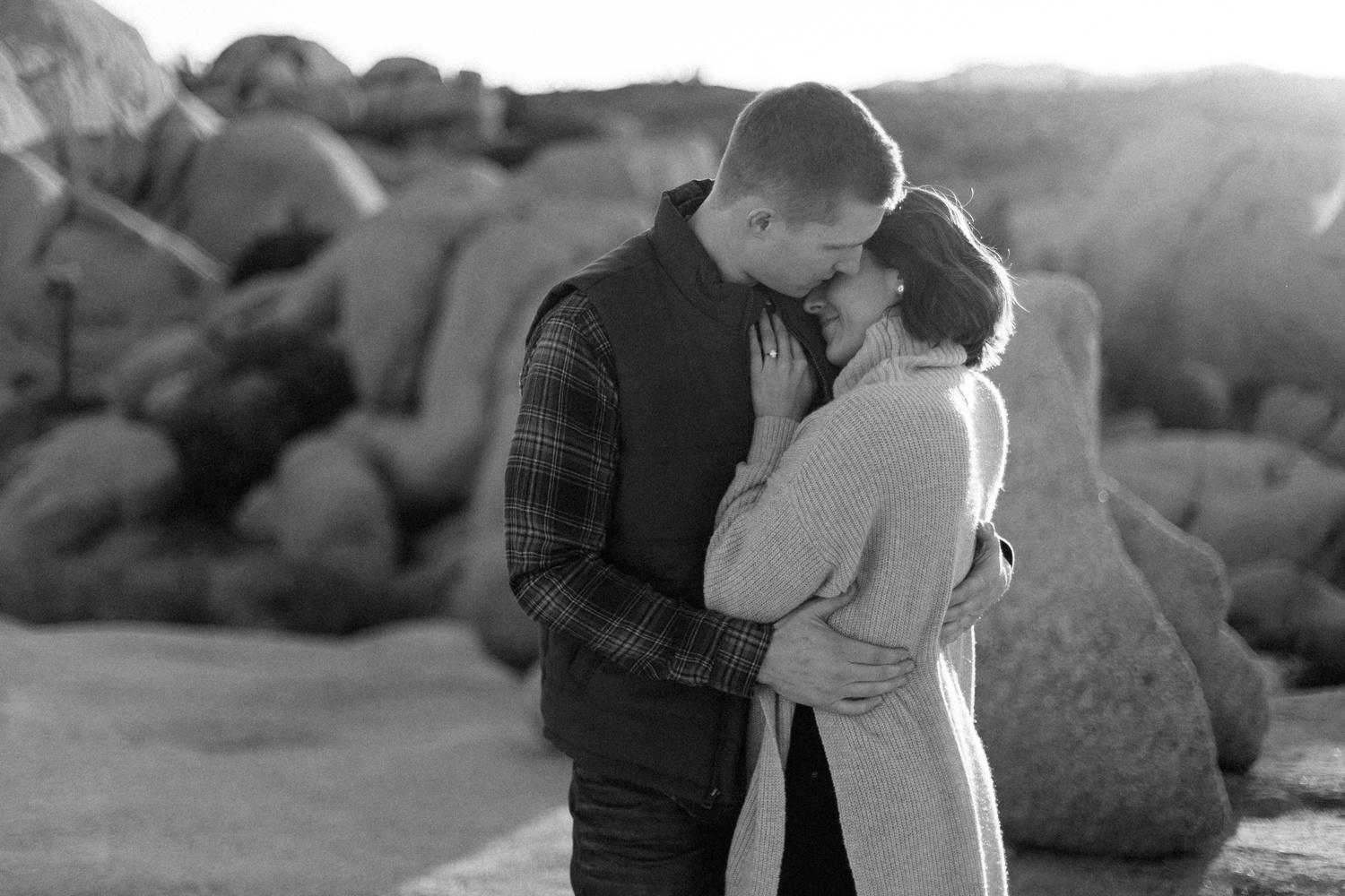 Jaclyn + Tyler | a stylish, adventurous palm springs and joshua tree engagement session by destination wedding photographer Rachel Meagan Photography | 110