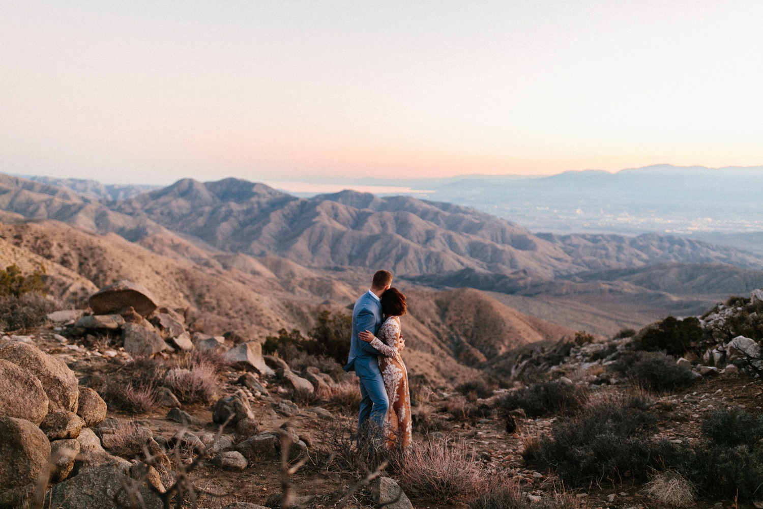 Jaclyn + Tyler | a stylish, adventurous palm springs and joshua tree engagement session by destination wedding photographer Rachel Meagan Photography | 114