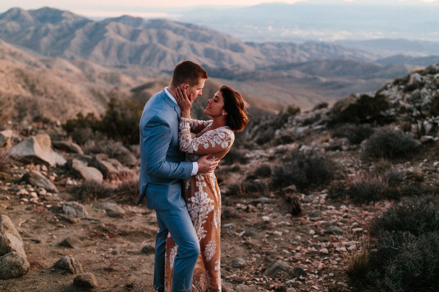 Jaclyn + Tyler | a stylish, adventurous palm springs and joshua tree engagement session by destination wedding photographer Rachel Meagan Photography | 119