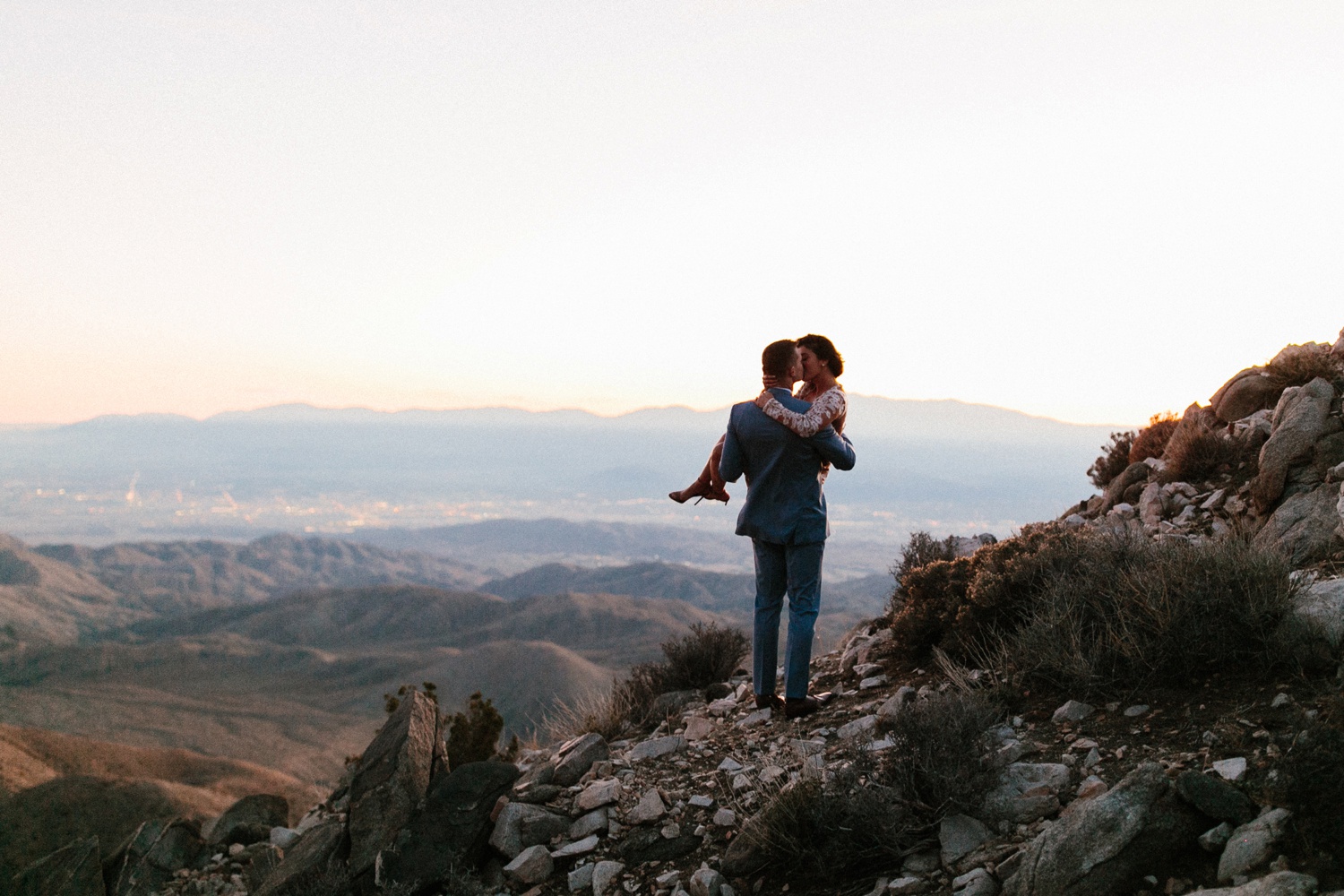 Jaclyn + Tyler | a stylish, adventurous palm springs and joshua tree engagement session by destination wedding photographer Rachel Meagan Photography | 130