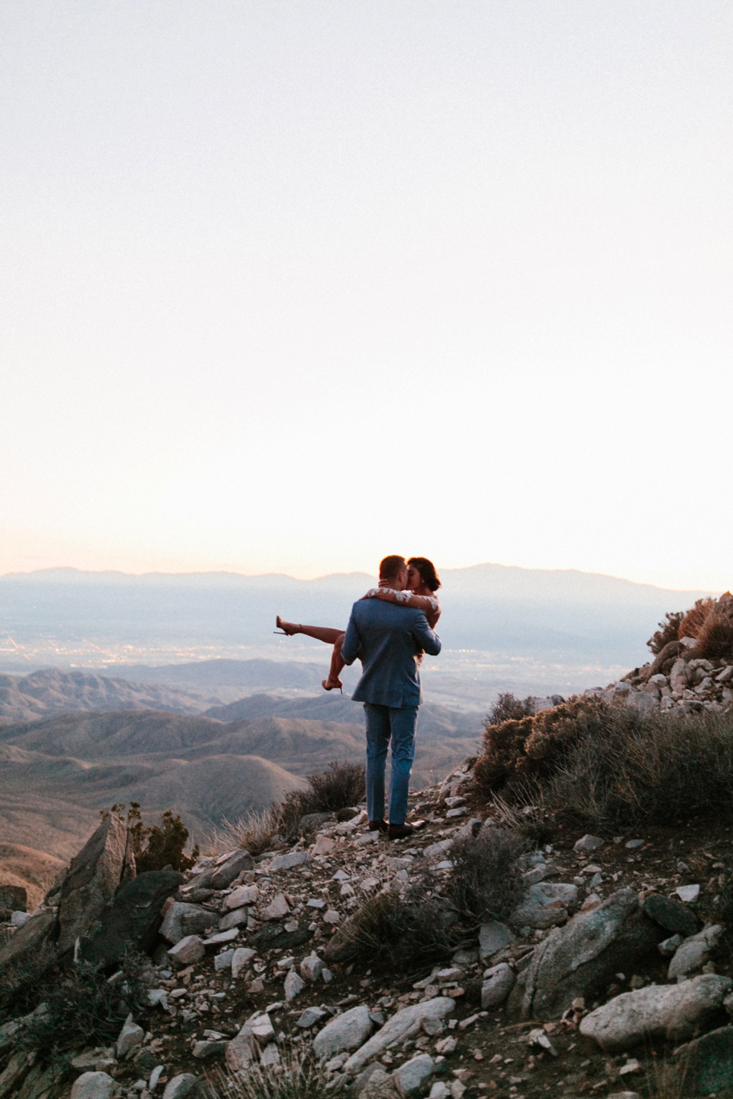 Jaclyn + Tyler | a stylish, adventurous palm springs and joshua tree engagement session by destination wedding photographer Rachel Meagan Photography | 132