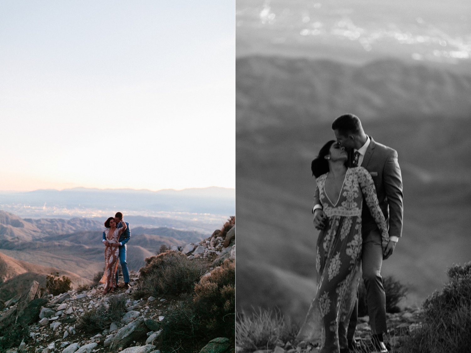 Jaclyn + Tyler | a stylish, adventurous palm springs and joshua tree engagement session by destination wedding photographer Rachel Meagan Photography | 136