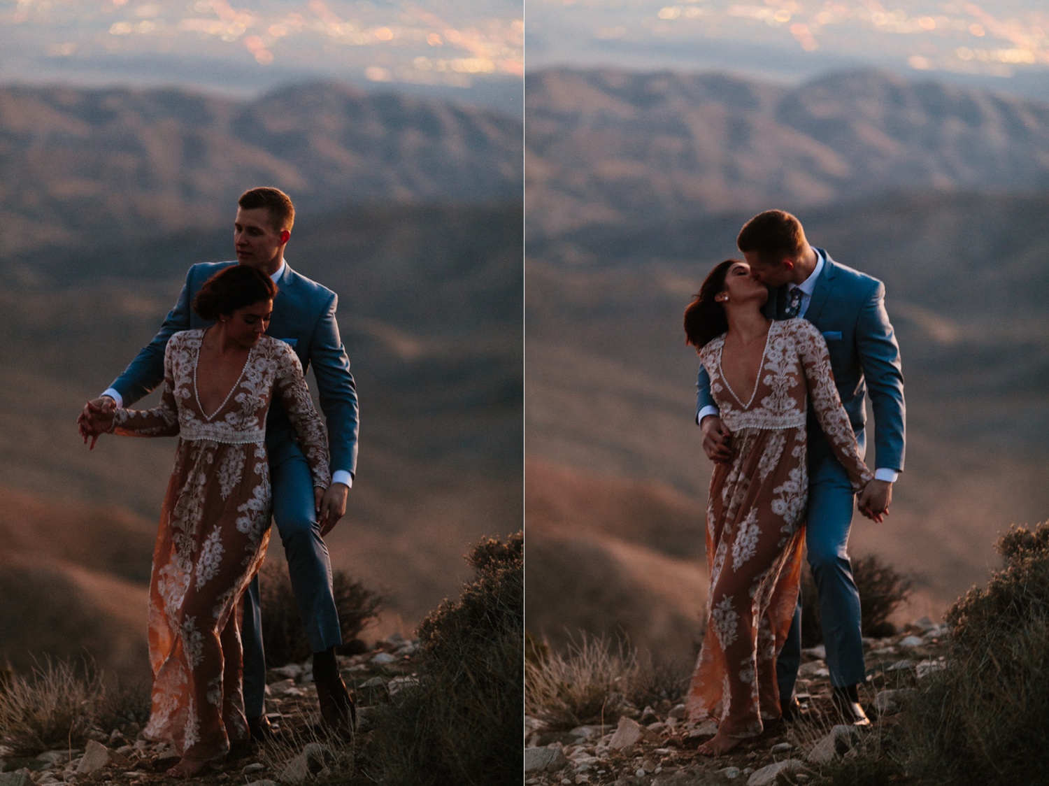 Jaclyn + Tyler | a stylish, adventurous palm springs and joshua tree engagement session by destination wedding photographer Rachel Meagan Photography | 138