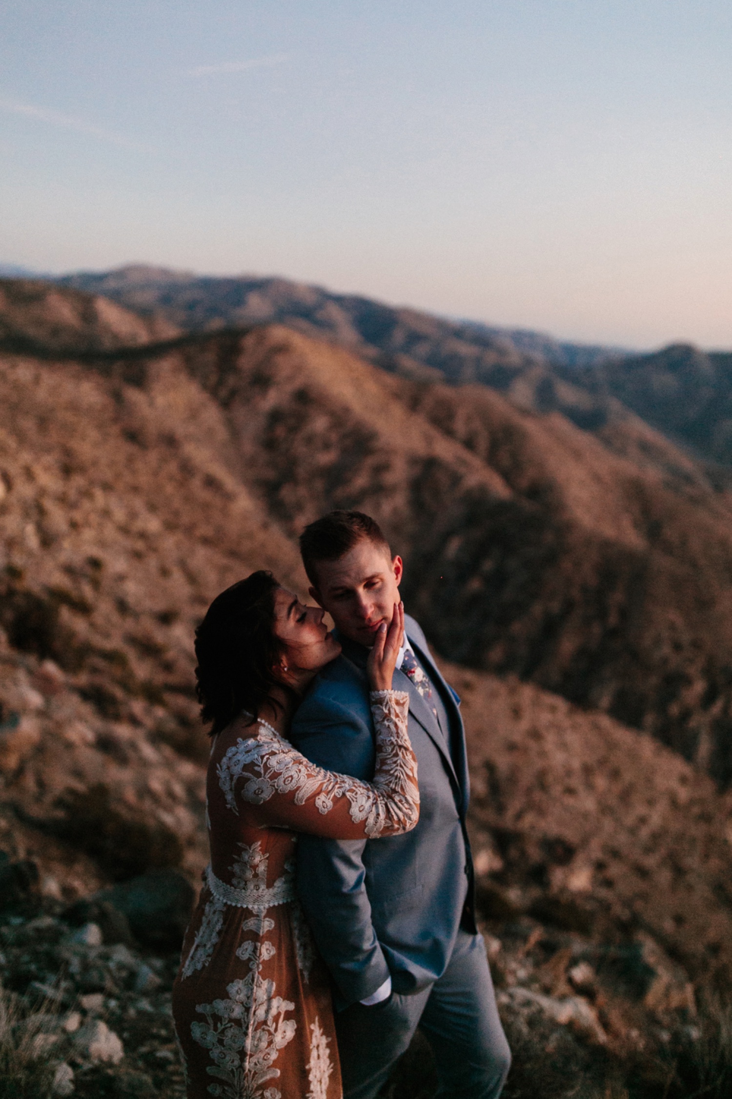 Jaclyn + Tyler | a stylish, adventurous palm springs and joshua tree engagement session by destination wedding photographer Rachel Meagan Photography | 149
