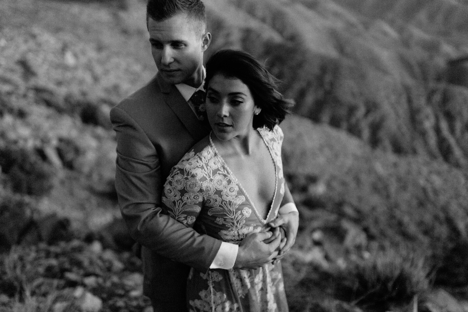 Jaclyn + Tyler | a stylish, adventurous palm springs and joshua tree engagement session by destination wedding photographer Rachel Meagan Photography | 152