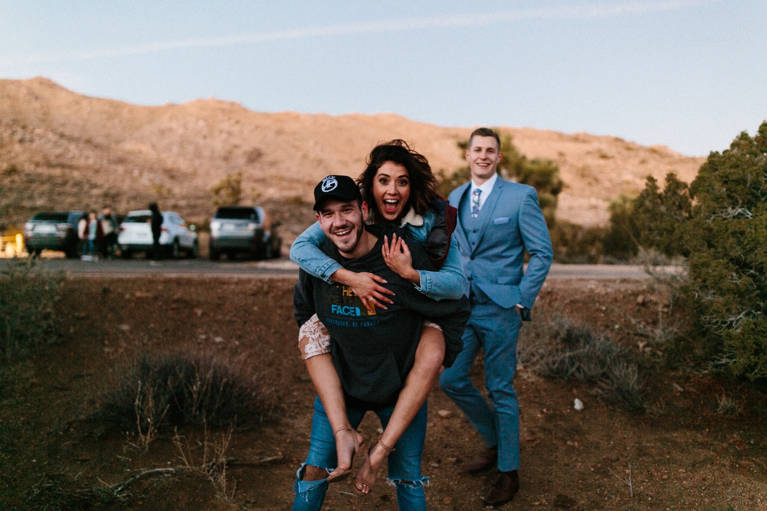 Jaclyn + Tyler | a stylish, adventurous palm springs and joshua tree engagement session by destination wedding photographer Rachel Meagan Photography | 156