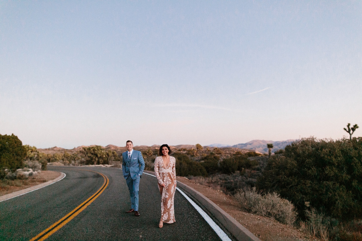 Jaclyn + Tyler | a stylish, adventurous palm springs and joshua tree engagement session by destination wedding photographer Rachel Meagan Photography | 158