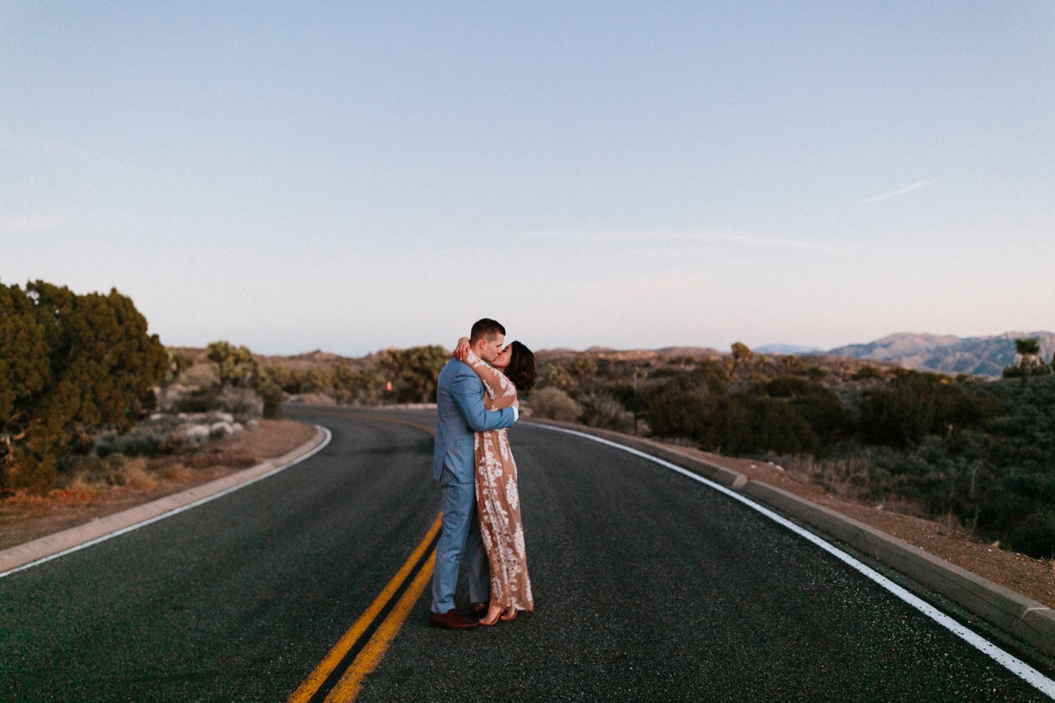 Jaclyn + Tyler | a stylish, adventurous palm springs and joshua tree engagement session by destination wedding photographer Rachel Meagan Photography | 163