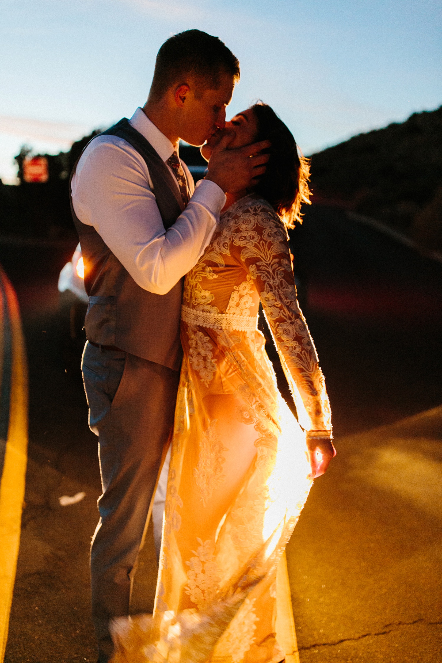 Jaclyn + Tyler | a stylish, adventurous palm springs and joshua tree engagement session by destination wedding photographer Rachel Meagan Photography | 167