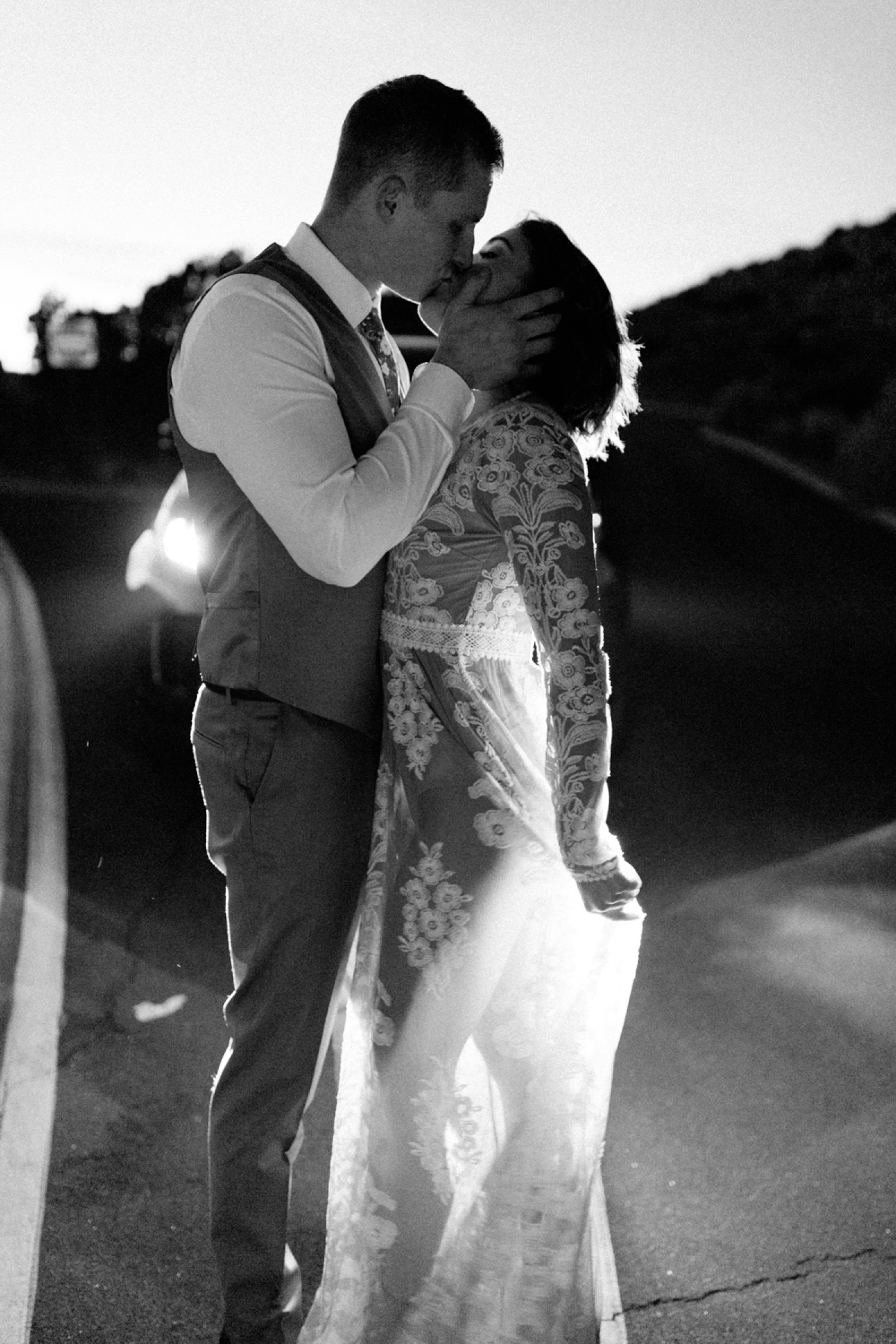 Jaclyn + Tyler | a stylish, adventurous palm springs and joshua tree engagement session by destination wedding photographer Rachel Meagan Photography | 168